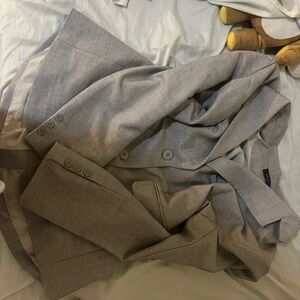 Women White Fox Blazer